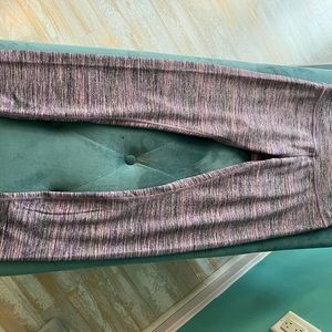 Lululemon Align HR Leggings With Pockets 25” | pink purple stripes